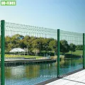 Fence a maglie di filo saldato curvo rivestito in polvere